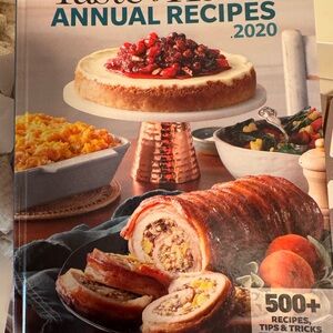 Taste of Home Annual Recipes 2020 Cookbook - Blue and Copper